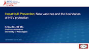 HBV Prevention Updates preview